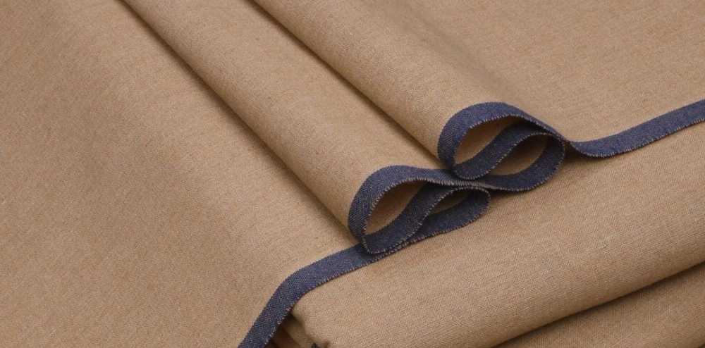 Men's Kamalia Khaadar premium quality camel brown