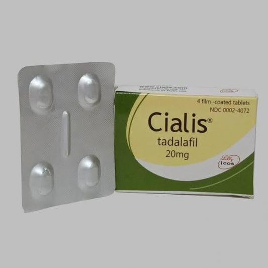 Imported Cialis 20mg 4 Tablets Pack Made In UK Wholsale