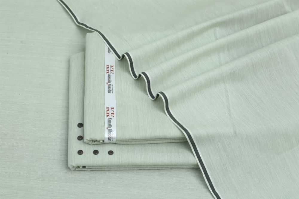 Men’s Unstitched khaadar Cotton Suit Plain pista